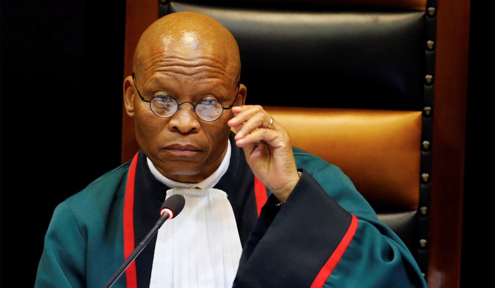 Walk Your Talk Chief Justice Mogoeng